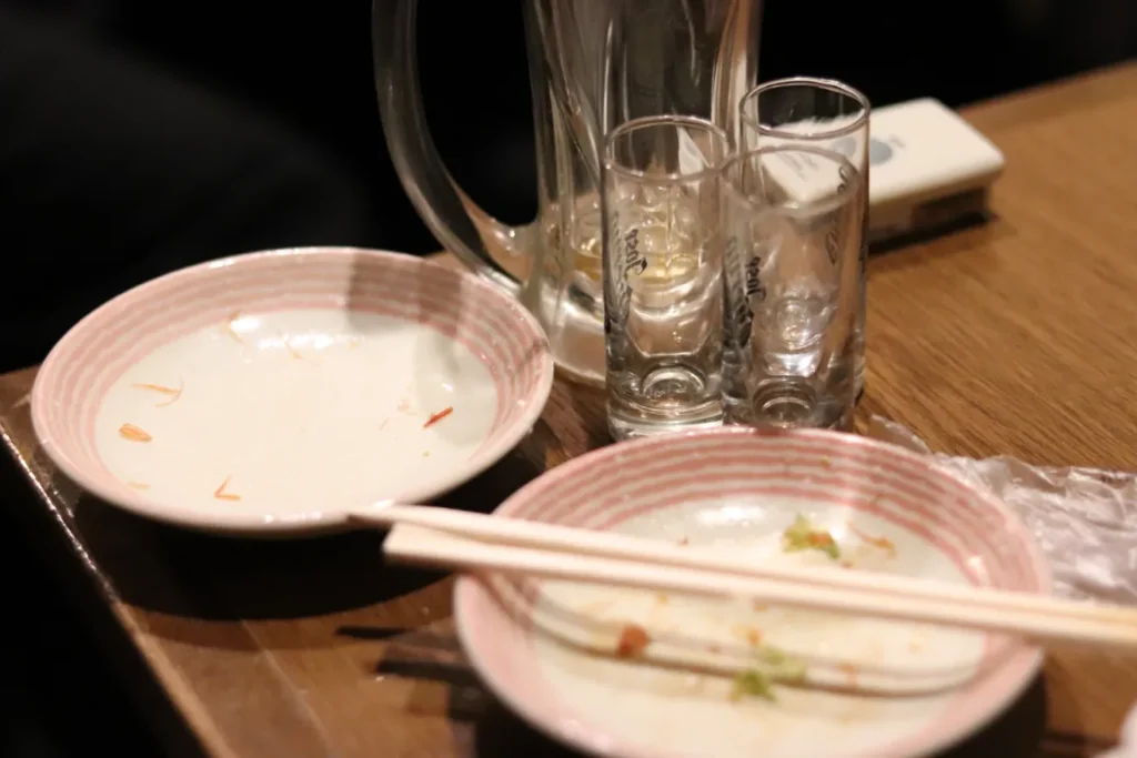 5つの状況別に考える食器を下げてよい基準